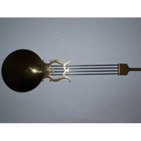 Balancier lyre pour mouvement quartz