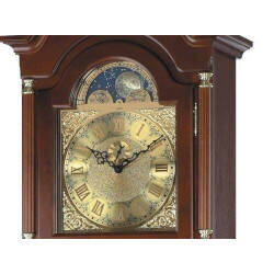 Horloge comtoise de parquet AMS en noyer