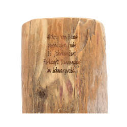Horloge de forêt vieillie