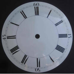 Cadran de comtoise diam 24 cm