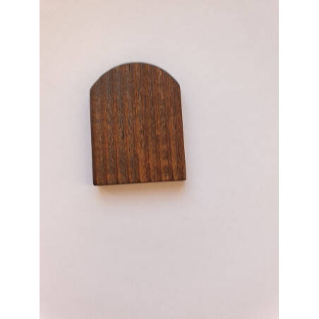 porte coucou 20x 22 mm marron