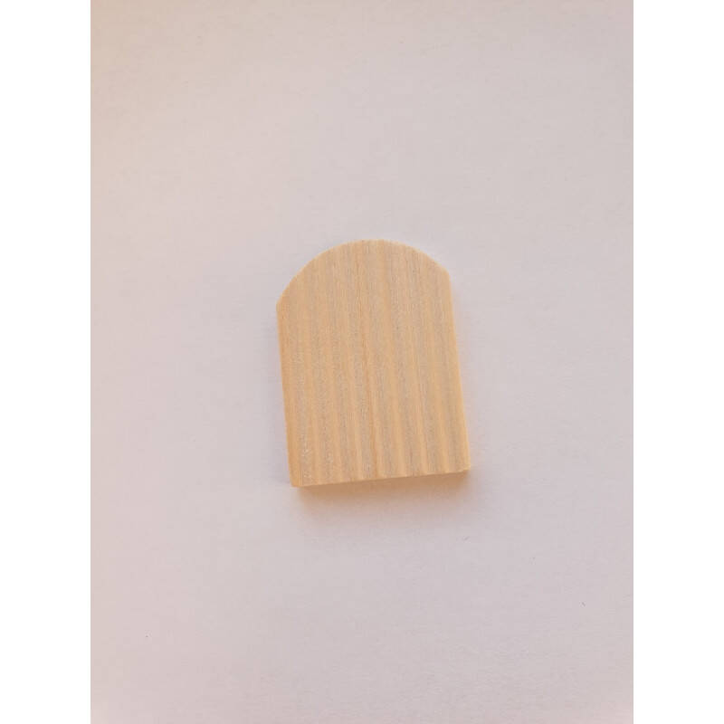 porte coucou 20 x 22 mm brut