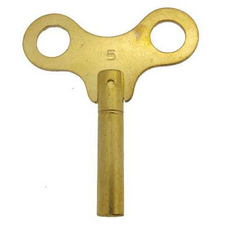 clef papillon  N°11 - 5 mm  laiton