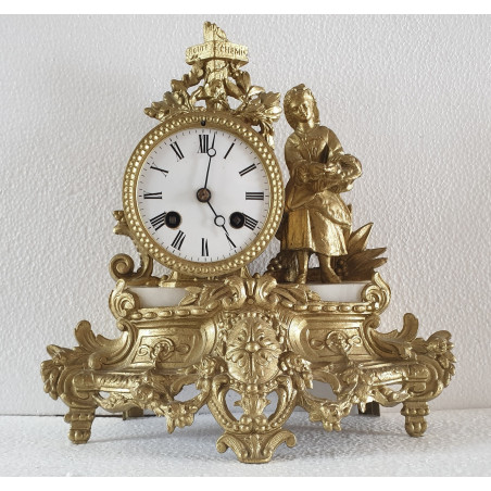 Pendule LA JEUNE FILLE AU PANIER