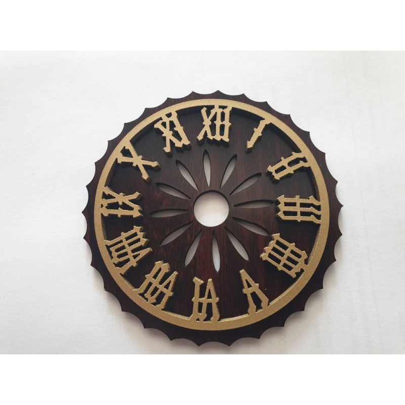 Cadran diamètre 14 cm pour coucou