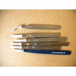 Kit de 6 brucelles d'horloger