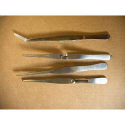 Kit de 4 brucelles d'horloger