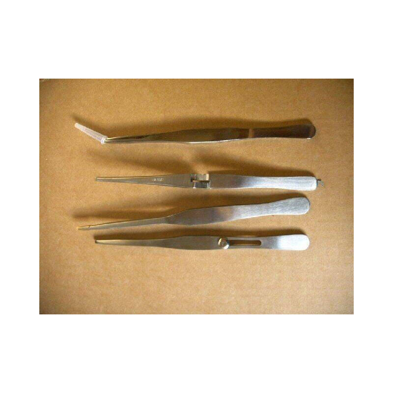 Kit de 4 brucelles d'horloger Kit de 4 brucelles d'horloger