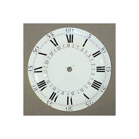 Cadran de comtoise diametre 24 cm Cadran de comtoise diametre 24 cm